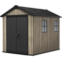 Gartenschuppen mit Doppeltür und Fenstern