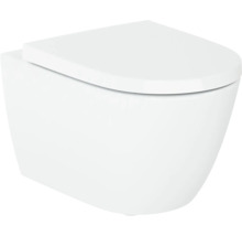 Wand-Tiefspülklosett mit WC-Sitz