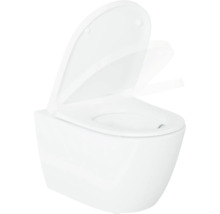 Wandhängendes WC mit WC-Sitz