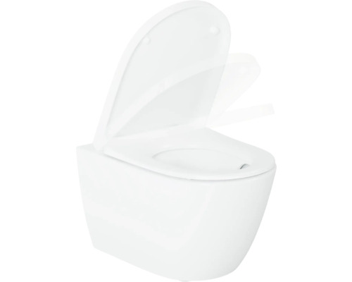 Wandhängendes WC mit WC-Sitz