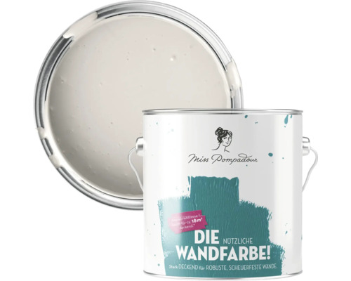 Offener Farbeimer Miss Pompadour Wandfarbe für robuste, scheuerfeste Wände