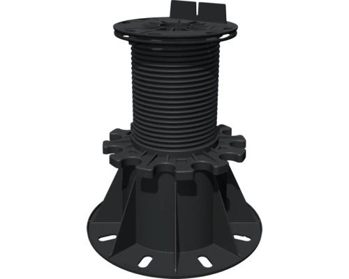 Verstellbarer Terrassenfuß zur Unterstützung von Terrassenkonstruktionen