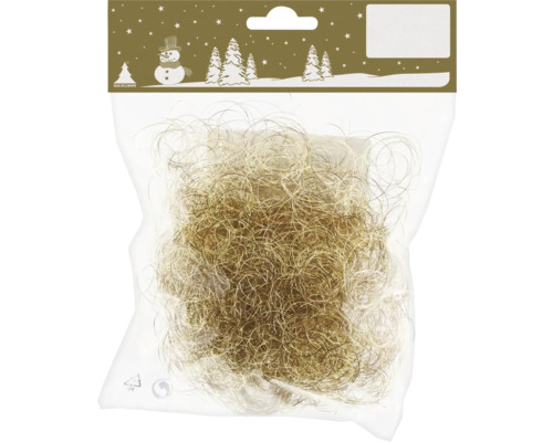 Lametta in einer Verpackung