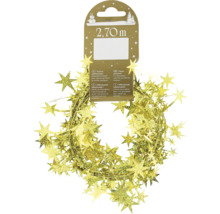 Lametta Sternform 2,70 Meter, Dekoration