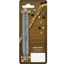 Draht zum Basteln und Dekorieren mit Perlen und Bast