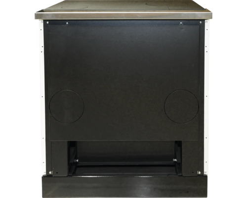 Holzherd mit Abdeckung