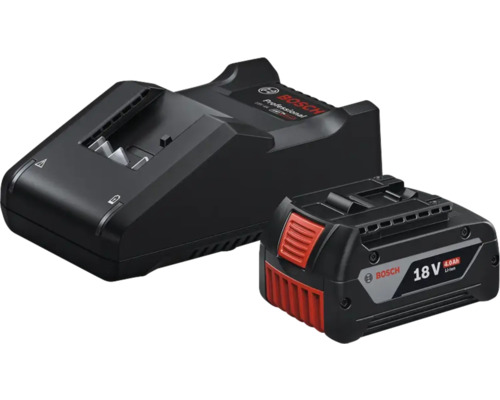Bosch Logo Ladegerät und 18 Volt Akku