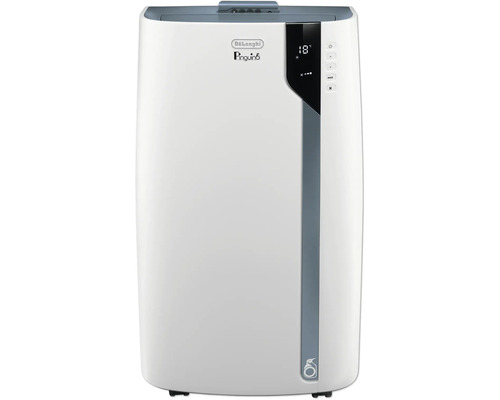 Mobiles Klimagerät mit Display und Bedienelementen