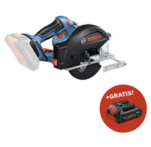 Akkukreissäge mit zusätzlichem Akku