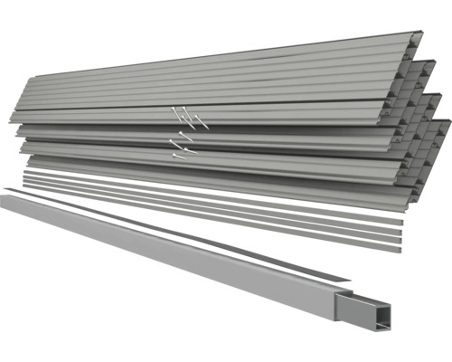 Aluminium Zaunlatten und Zubehör zur Zaunmontage