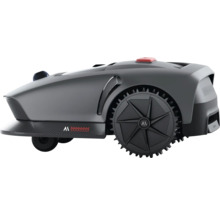 Mähroboter in grauer Farbe