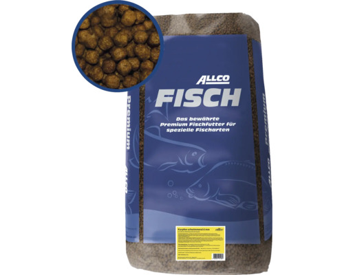 Karpfenfutter Allco 6 mm 15 kg Allco Fischfutter für Karpfen, 6 mm, Sack