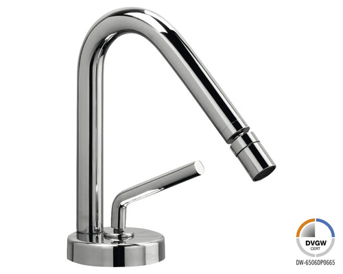 Bidetarmatur aus Metall mit Einhebelmischer und DVGW Zertifikat