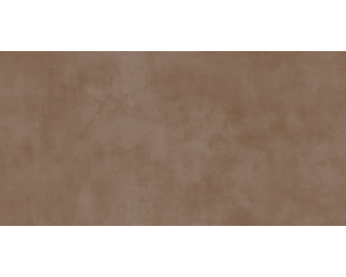 Feinsteinzeug Wand- und Bodenfliese Urbex 60 cm x 120 cm x 0,9 cm brown matt rektifiziert Wandgestaltung mit Putzstruktur