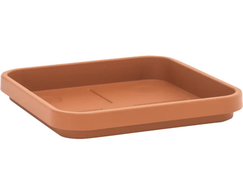 Quadratische Untersetzer aus Kunststoff