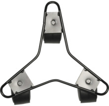 Wandhalterung für drei Rollen