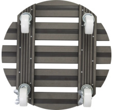 Rolluntersetzer aus Kunststoff für Pflanzgefäße