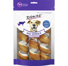 Dokas Kau-Spirale mit Hühnerbrust, wiederverschließbare Verpackung