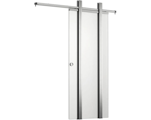 Schiebetür mit Metallelementen