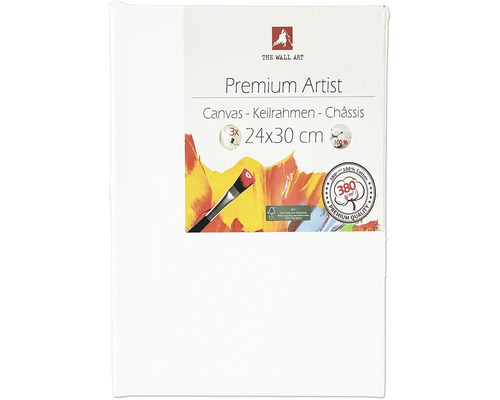 The Wall Art Premium Künstler Leinwand 24x30 cm im Dreierpack