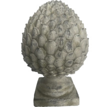 Dekorative Zirbelnuss für den Garten aus Steinguss