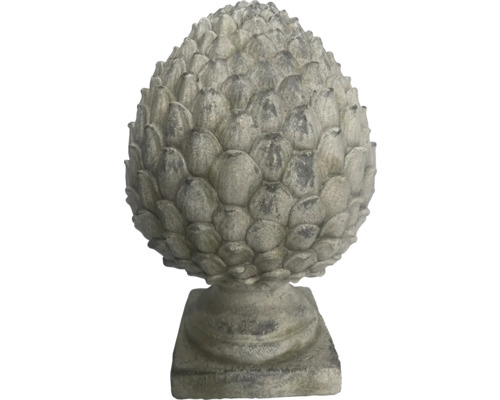 Dekorative Zirbelnuss für den Garten aus Steinguss