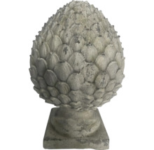 Dekorative Steinskulptur in Form einer Ananas als Gartendekoration