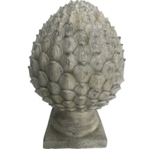 Dekorative Zierkugel aus Stein in Form einer Ananas