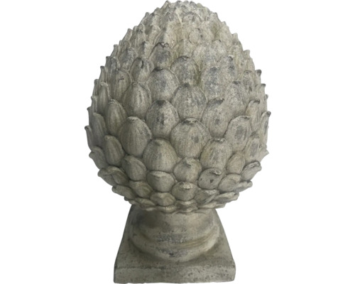 Dekorative Zierkugel aus Stein in Form einer Ananas