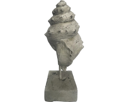 Dekorative Muschel auf Sockel für den Innenbereich