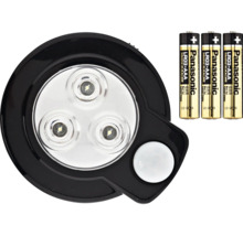 Batterieleuchte mit drei AAA Batterien