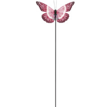 Dekofigur Schmetterling mit Stab für den Garten