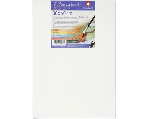 Künstler Leinwandkarton 30 mal 40 Zentimeter