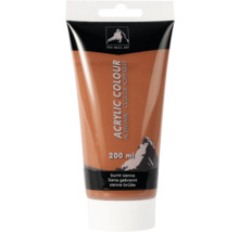 Tube Acrylfarbe Siena gebrannt, 200 ml