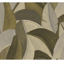 Tapete mit Blattmotiv für die Wandgestaltung