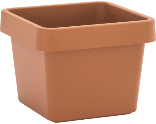 Quadratischer Pflanztopf aus Kunststoff