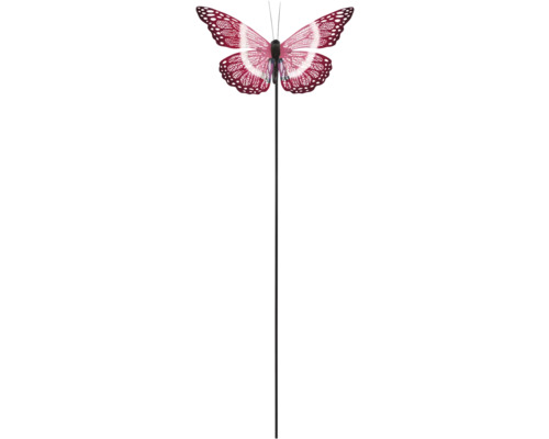Dekorativer Schmetterling am Stab für den Garten