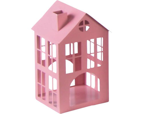 Dekoratives Windlicht in Hausform