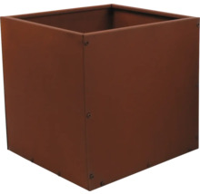 Quadratischer Pflanzkasten aus Metall