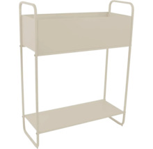 Metall-Pflanzkasten mit Ablage