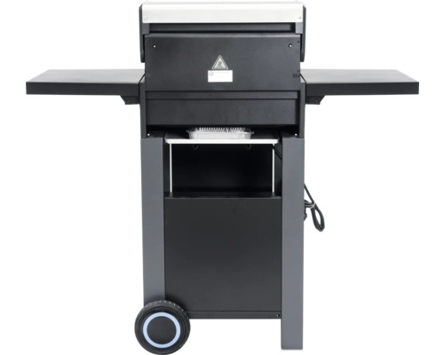Grillwagen mit Ablageflächen und Rädern