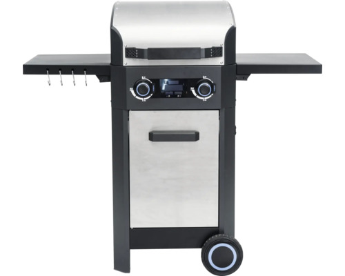 Grillwagen mit zwei Seitenablagen und einem Unterschrank