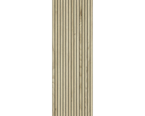 Holzpaneel mit vertikalen Latten für Wand- und Deckenverkleidung