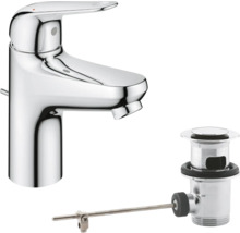 Waschtischarmatur mit Ablaufgarnitur