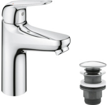 Waschtischarmatur mit Ablaufgarnitur