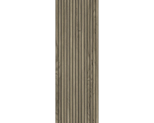 Akustikpaneel mit Holzlamellen zur Wandgestaltung