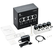 Chihiros Dosierpumpe mit Verpackung, Messzylinder, Netzteil und Zubehör