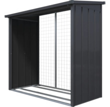 Holzlagerregal aus Metall