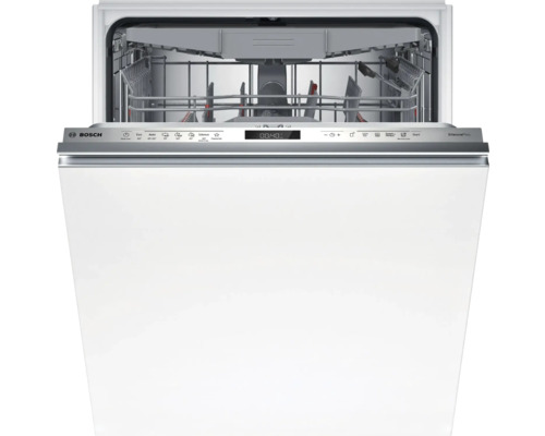 Geöffneter Geschirrspüler von Bosch mit Spülkörben