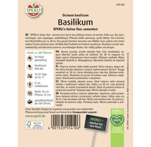 Basilikumsamenpackung der Sorte Sperli's Italian Star